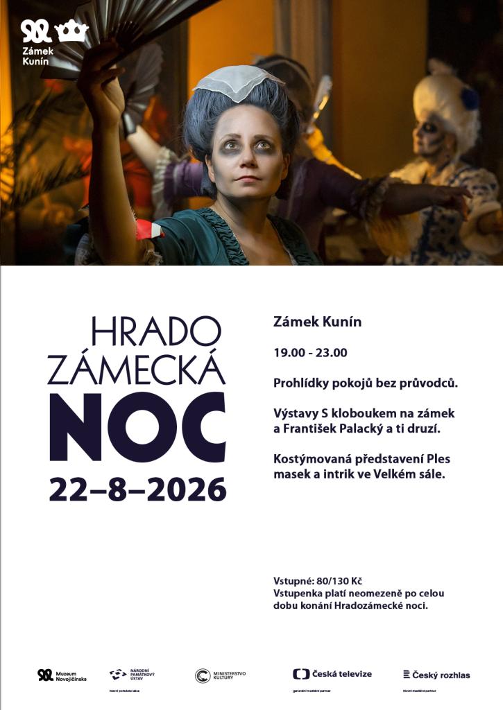 Hradozámecká noc Kunín